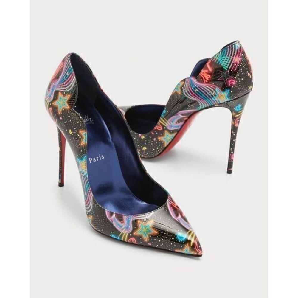 Christian Louboutin Starlight Motif Pumps SZ. 39 nwt